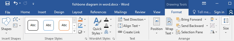 How to Create a Fishbone Diagram in Word