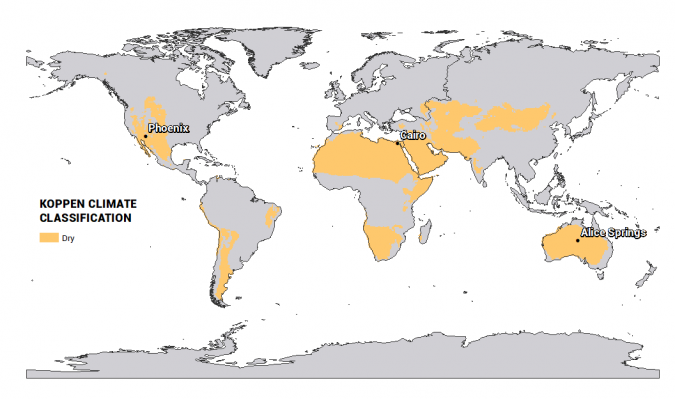 koppen dry climate