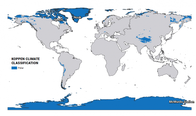 koppen polar climate