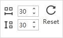 change distance options